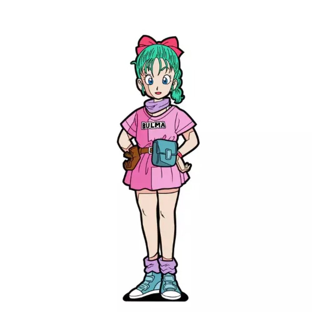 FiGPiN #553 Dragon Ball Bulma Enamel Pin Sealed Toei Animation - Uniquely Yours